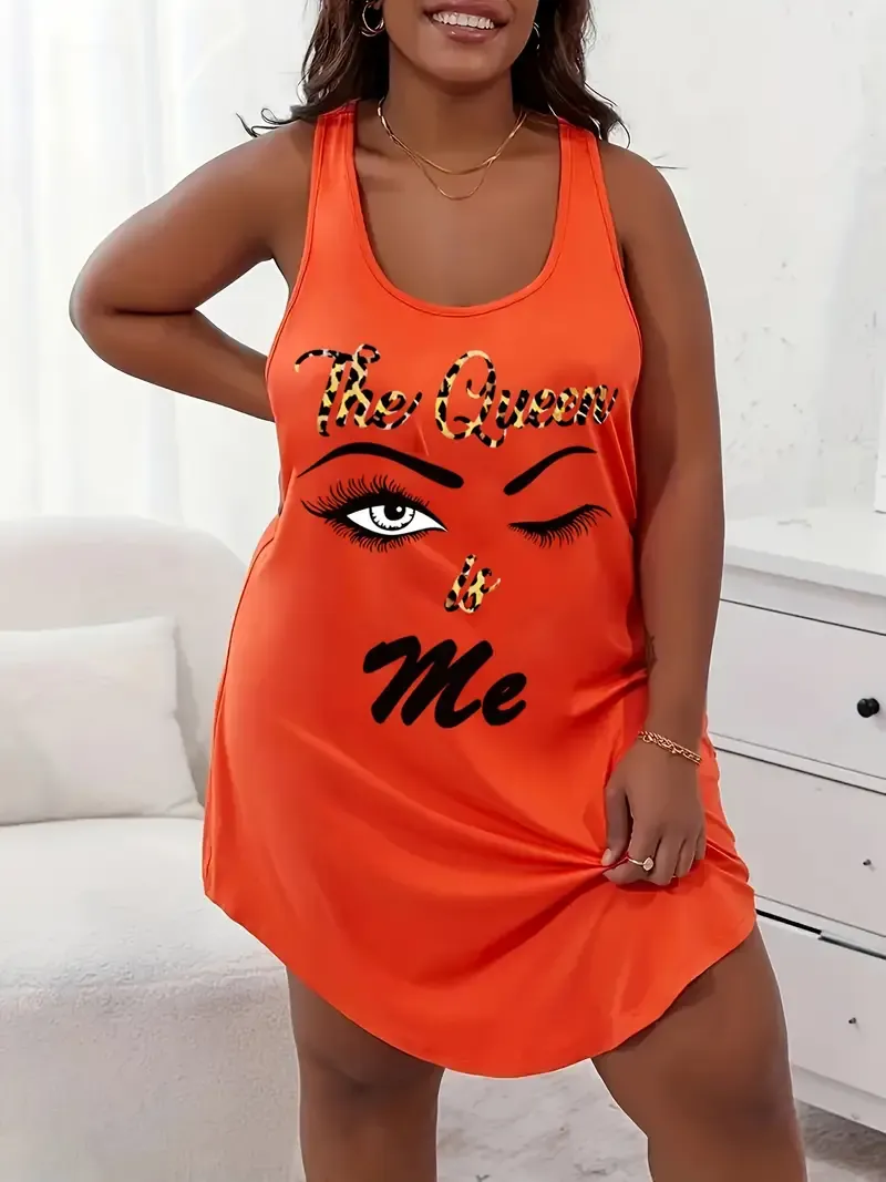 Women's Plus Casual Sleep Dress