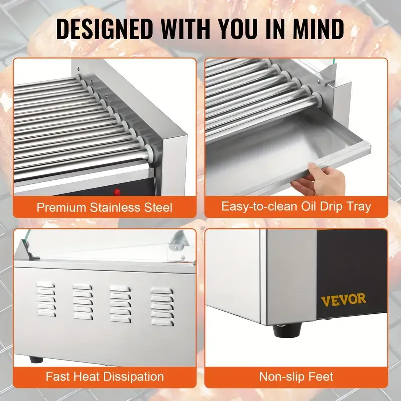 Hot Dog Grill Machine