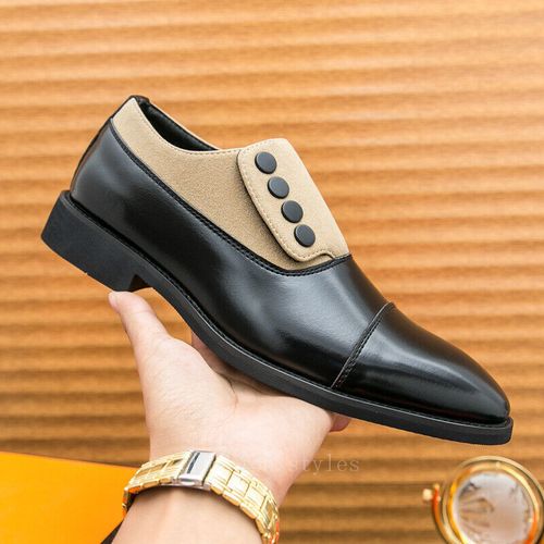 New men's casual shoes British style single shoes