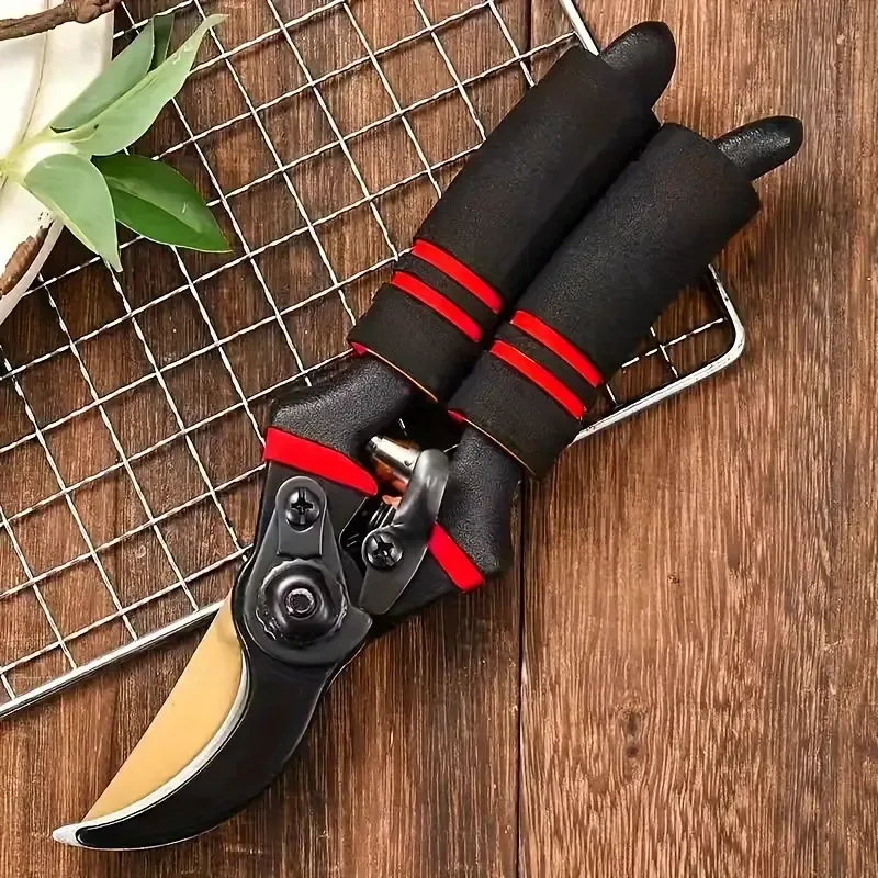 Professional Pruning Shears For Branch Cutting, Modern Style, Carbon Steel Garden Clippers,   Comfort Grip Handle, Durable Tree Trimmer, Ideal For Home Garden Floristry Tools