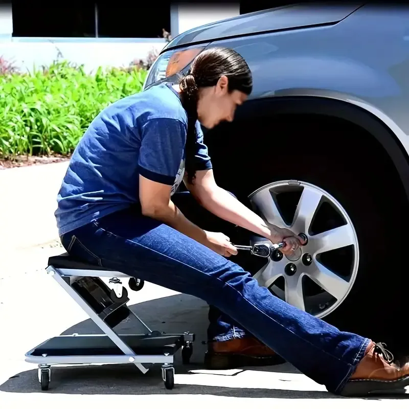 Heavy-Duty Foldable Crawler Seat