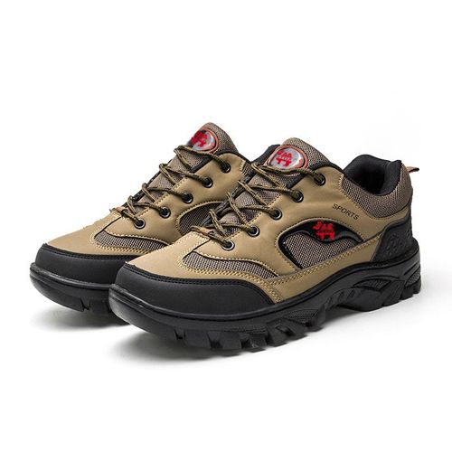 Hiking shoes, running shoes