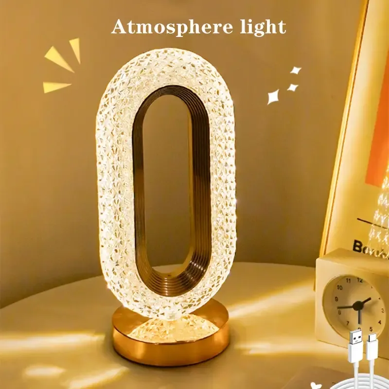 1pc Table Lamp, Simple Decoration Bedroom Table Lamp, Living Room Bedside Decoration, Birthday Gift
