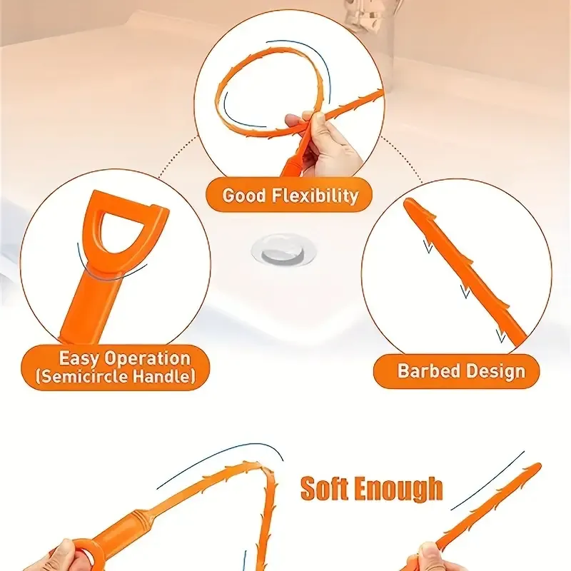 Reach Drain Clog Remover Tool