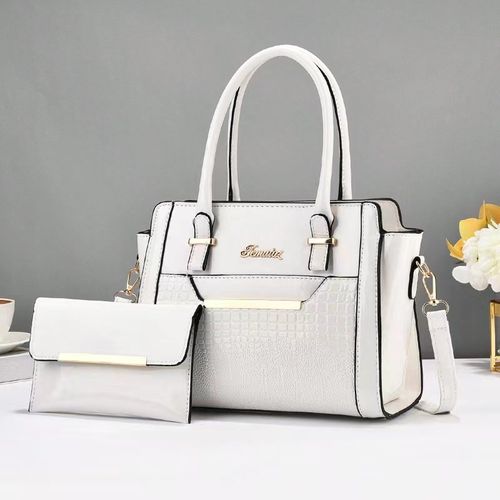 Timeless Solid Color Womens Bag Set
