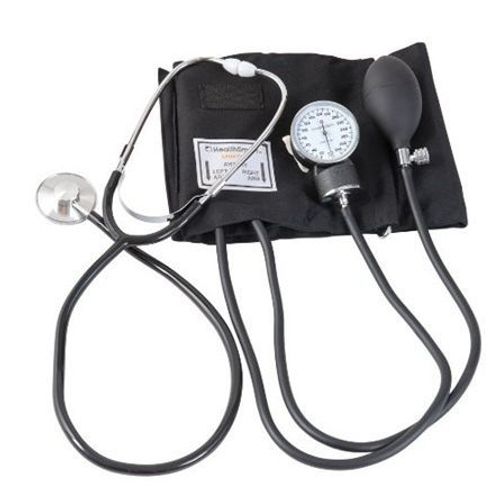 Aneroid Sphygmomanometer with Stethoscope Kit