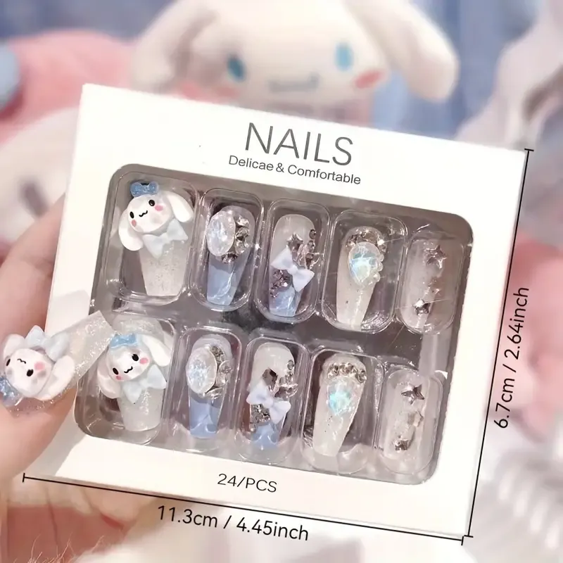 Sanrio cute kawaii press-on nails