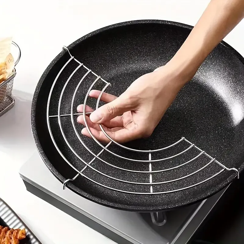 Semi-circular Oil Draining Rack