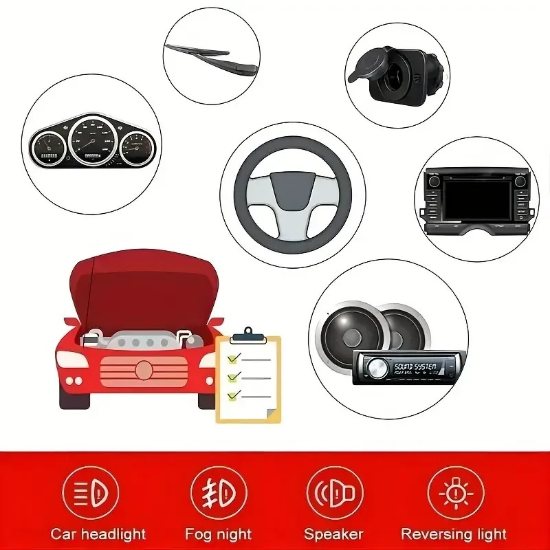 Car Blade Fuse Assortment Kit