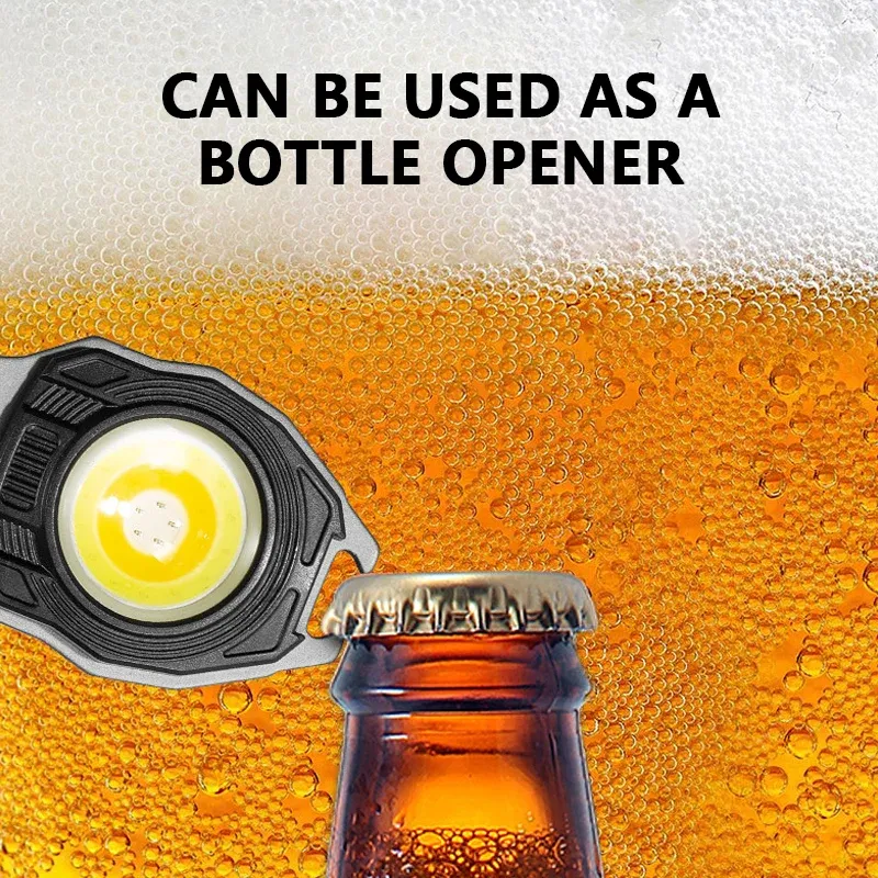 Powerful Beast™ Multifunction Keychain Flashlight