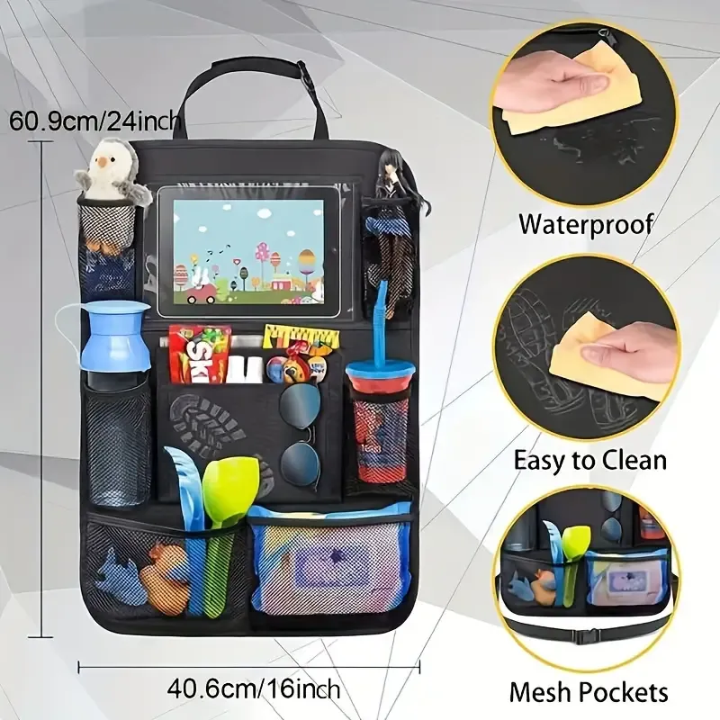 Premium Motors Seat Backrest Storage Bag