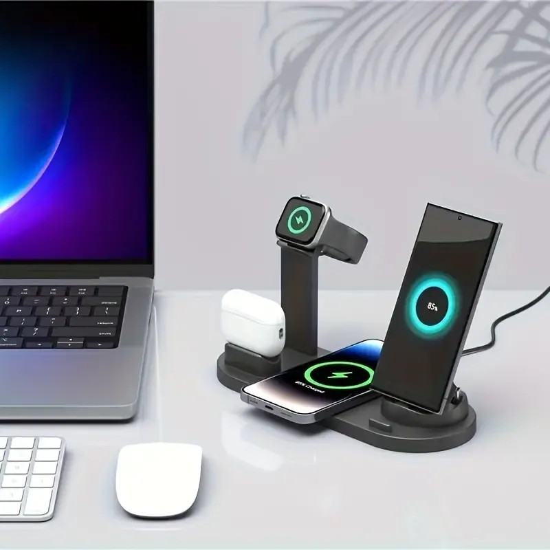 Foldable 3-in-1 Wireless Charger