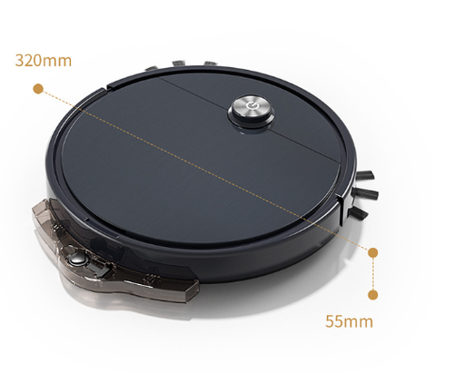 Household sweeping robot with water tank automatic sweeping, sucking and mopping machine smart vacuum cleaner