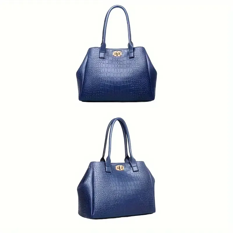 Chic Crocodile-Embossed