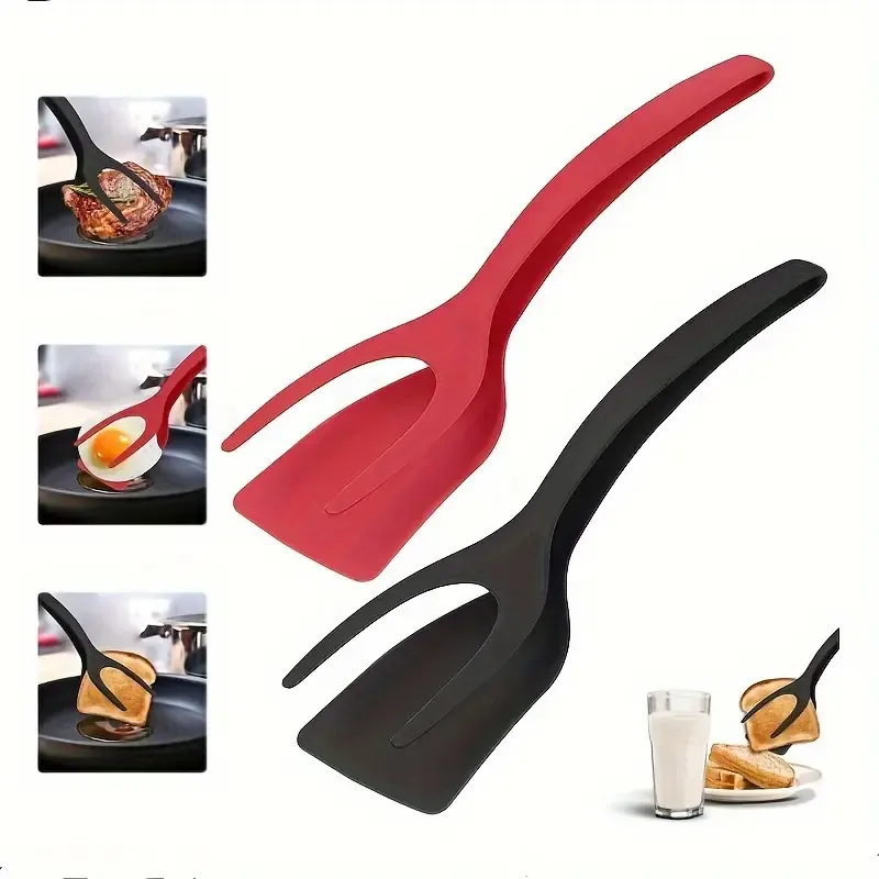 1PC Multipurpose Nylon Spatula - Non-Stick Steak, Fish, and Egg Flipper - Versatile Cooking Tool for Kitchen Use - Ideal for Thanksgiving, Christmas, Easter Holiday Cooking