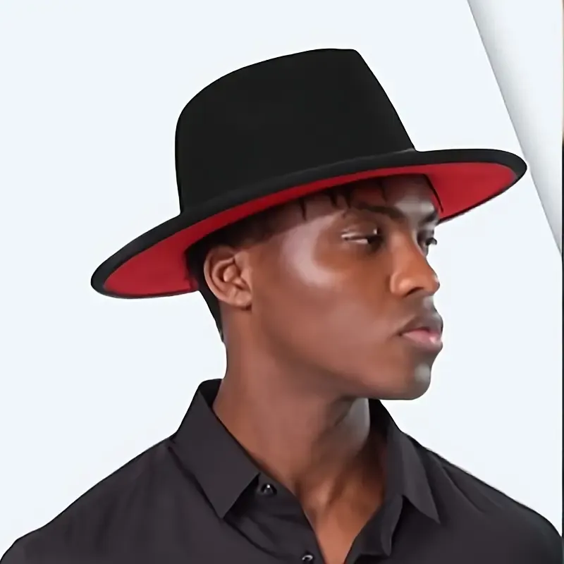 Reversible Woolen Fedora Hat