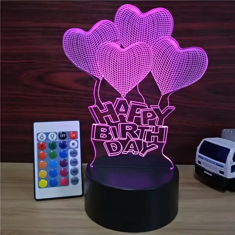 3D Illusion Night Light
