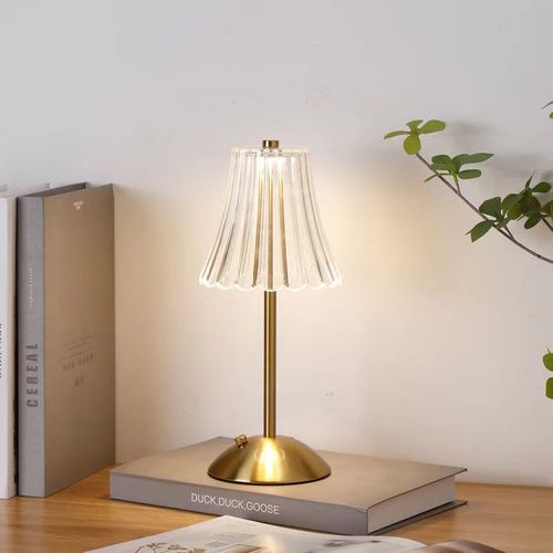 Modern Geometric LED Desk Lamps, USB Rechargeable Touch Sensor Bedside Table Lamps, Adjustable Lighting for Bedroom, Home Use, 3 Lighting Modes, 5V, Holiday & Sports Themed