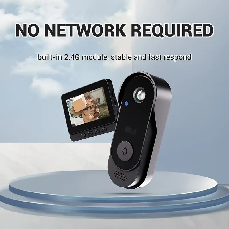 wireless anti-theft outdoor cat eye intercom