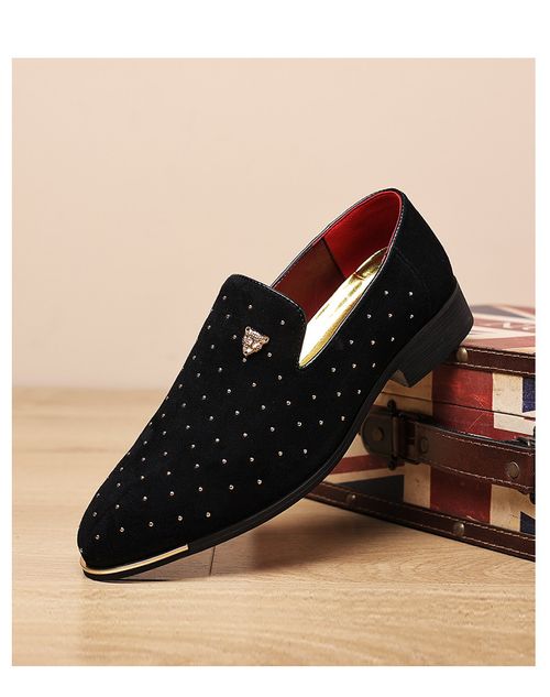 Casual one-foot driving, fashionable, versatile and durable British shoes