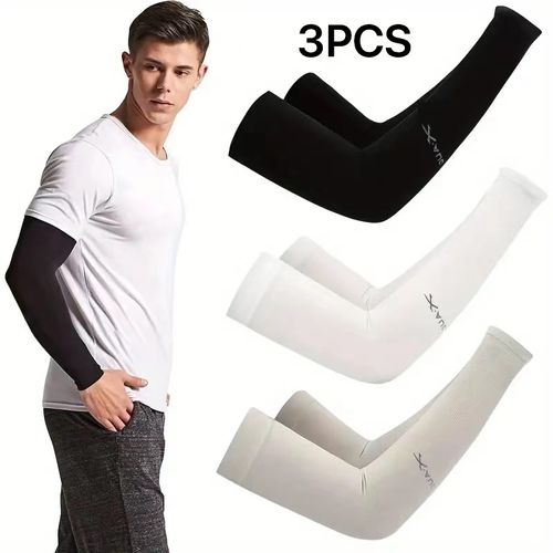 Cooling Arm Sleeves For Men And Women - UV Sun Protection For Golf, Cycling, Running, And Driving - Stay Cool And Protected All Day