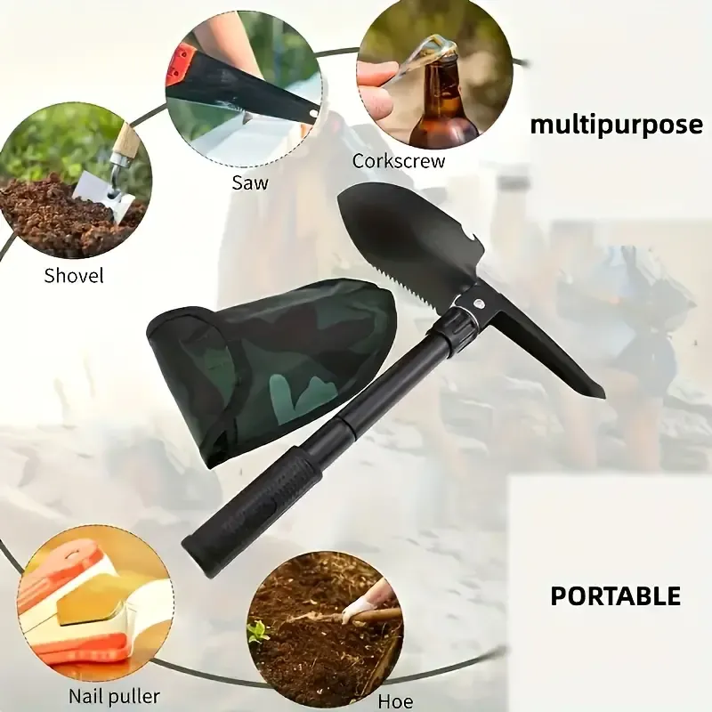 Stainless Steel Folding Shovel