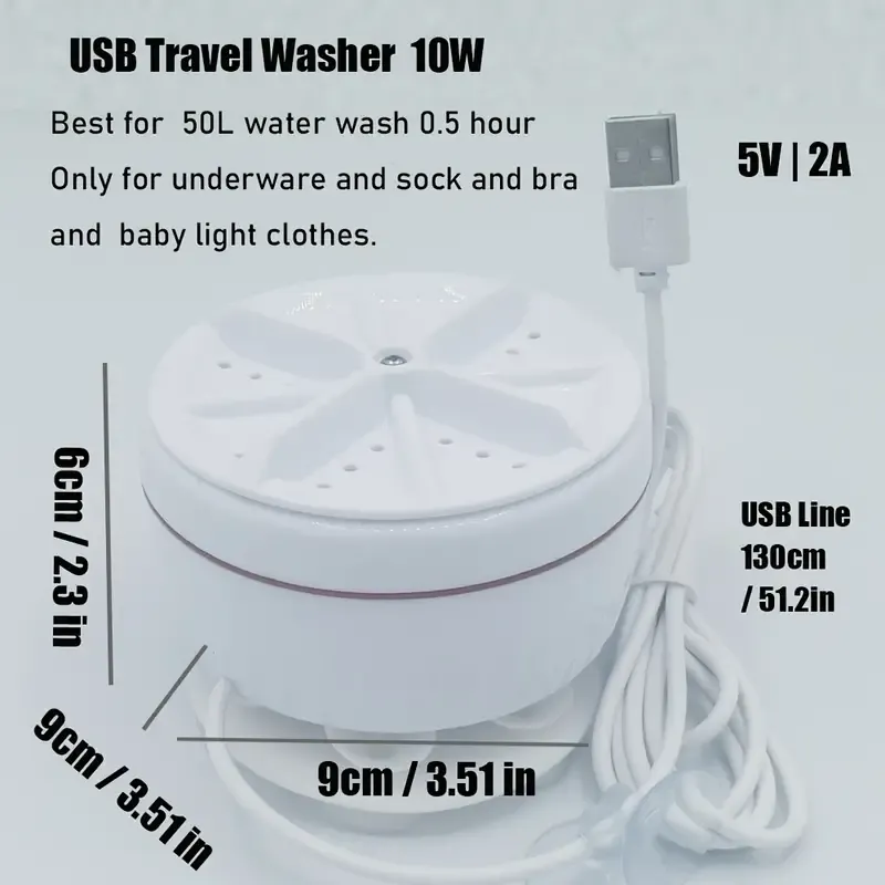 Compact Folding Washing Machine