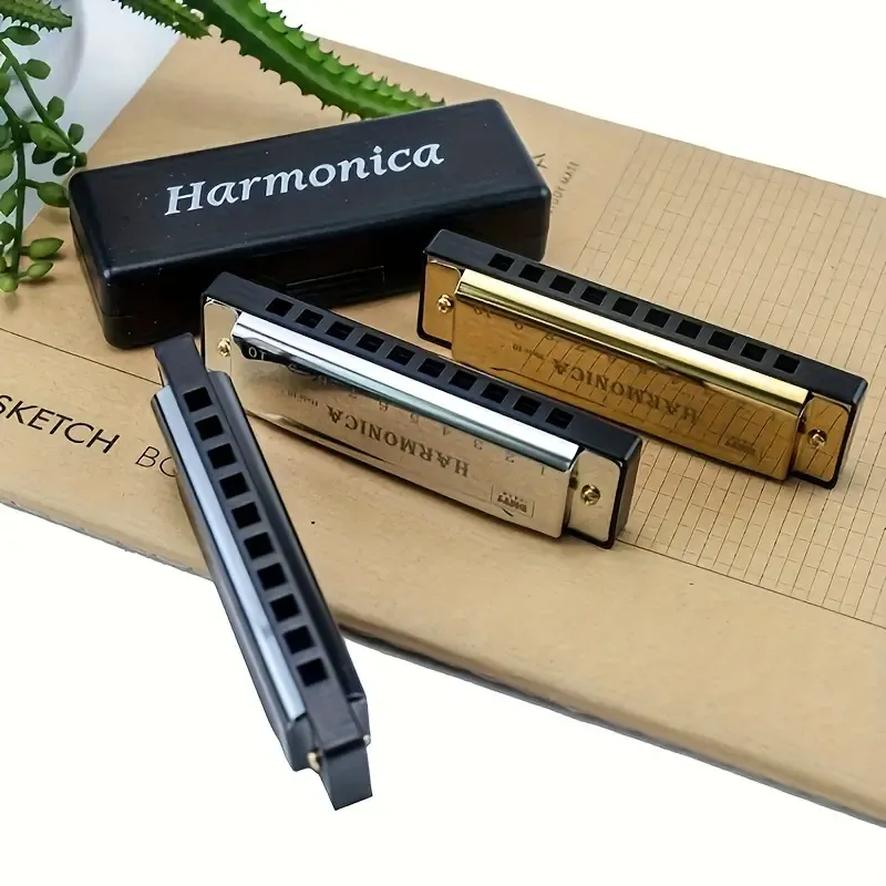 10 Hole Harmonica Mouth Organ