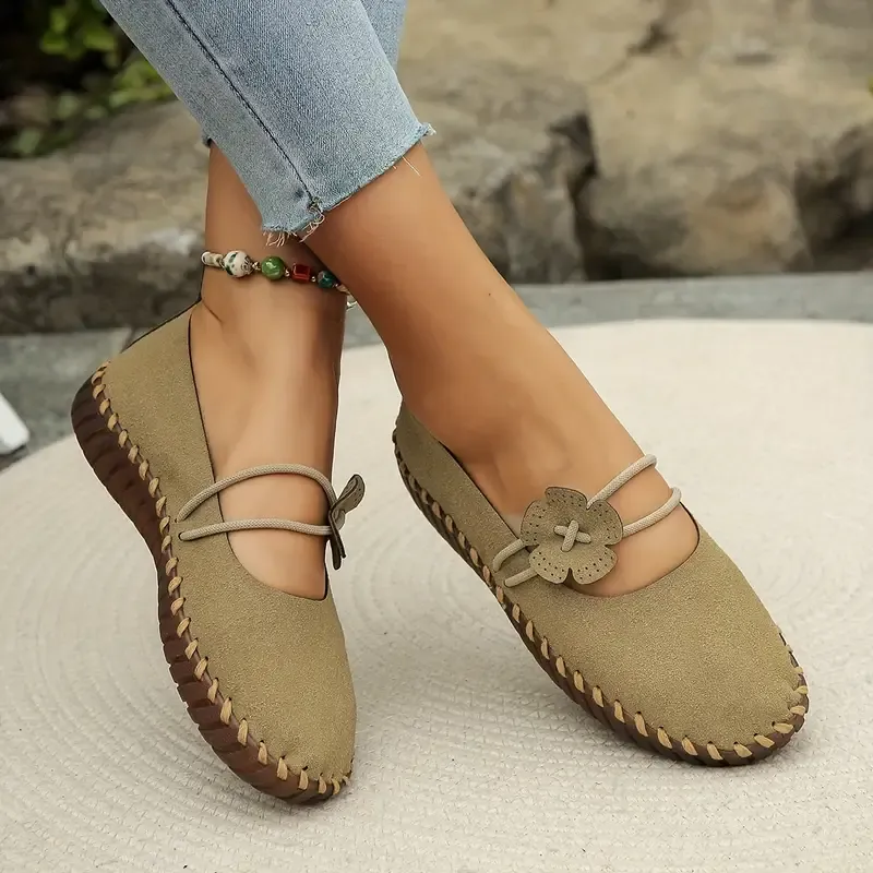Stylish Solid Color Flats for Women