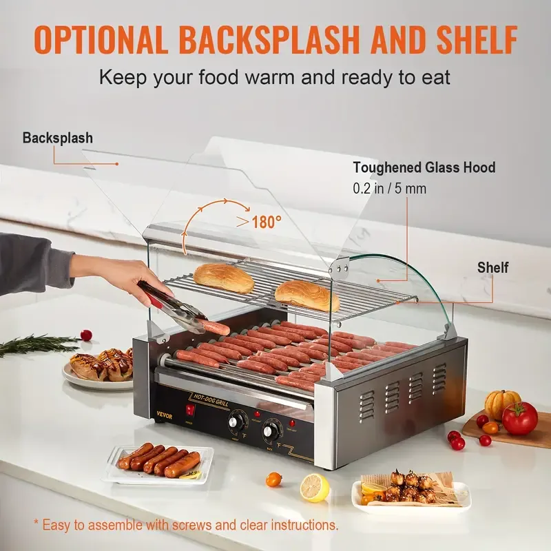 Hot Dog Grill Machine