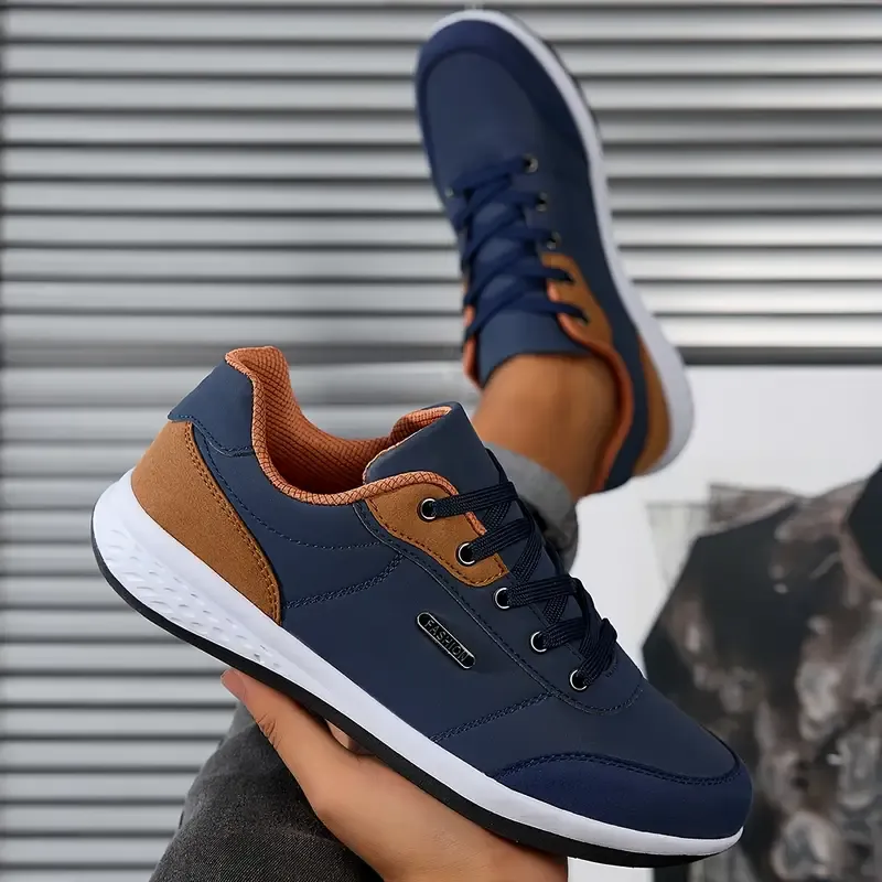 Men's casual fashion all-match sports white shoes