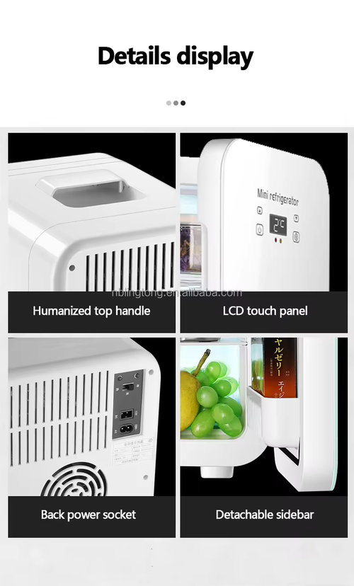15L Mini Car Fridge Portable Cosmetic Refrigerator Electric Cooler Warmer Portable Car Fridge For Travel , Home