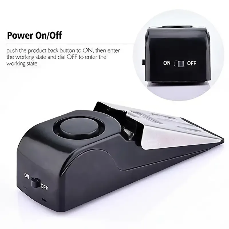 Portable Door Stopper Alarm
