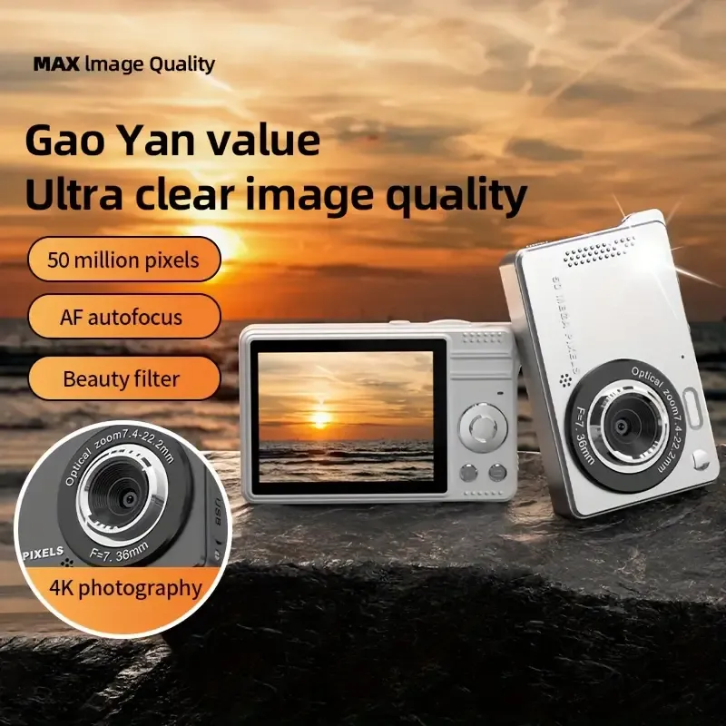 Dual-Lens Digital Camera for Youngsters