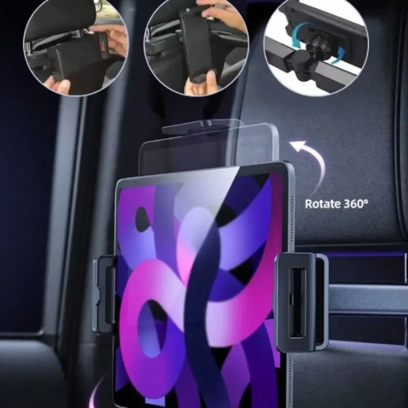 Adjustable Universal Car Headrest Mount