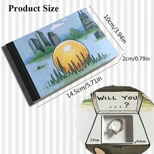 Ring Flip Book Gift