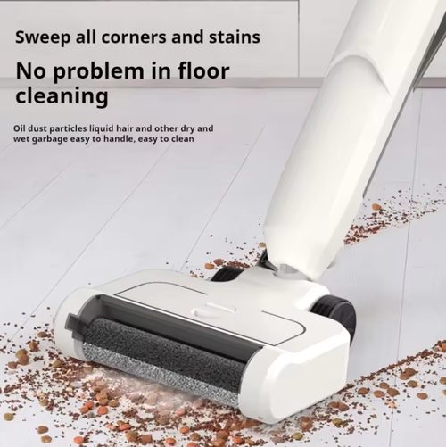 Intelligent floor scrubber
