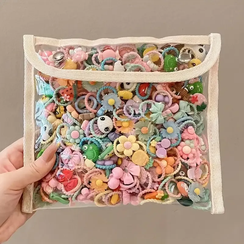 60pcs Girls Hair Tie