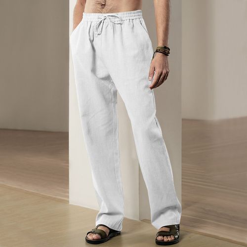 Breathable Linen Loose Casual Sports Pants