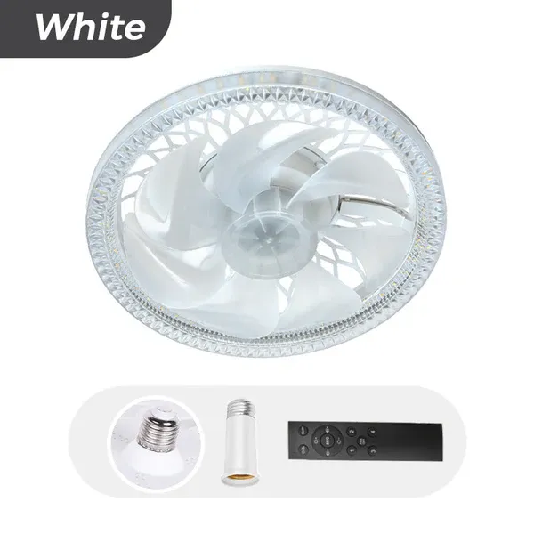 🚀2-in-1 Mute Adjustable Fan Light with Remote Control