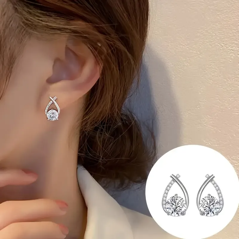 Dazzling Moissanite Cross