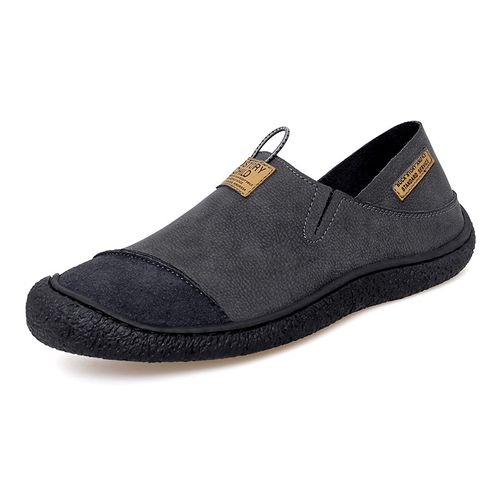 Hot-selling plus-size men's summer new casual slip-on outdoor platform shoes