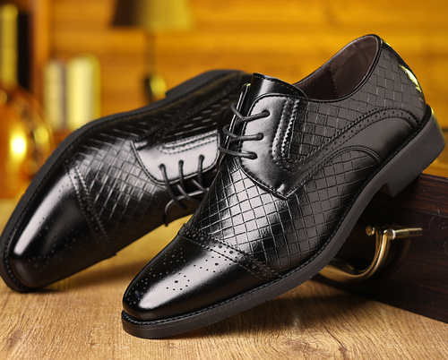 British style soft sole cocktail party high-end business shoes