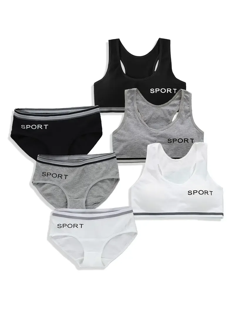 Panties SPORT Print Padded Bra