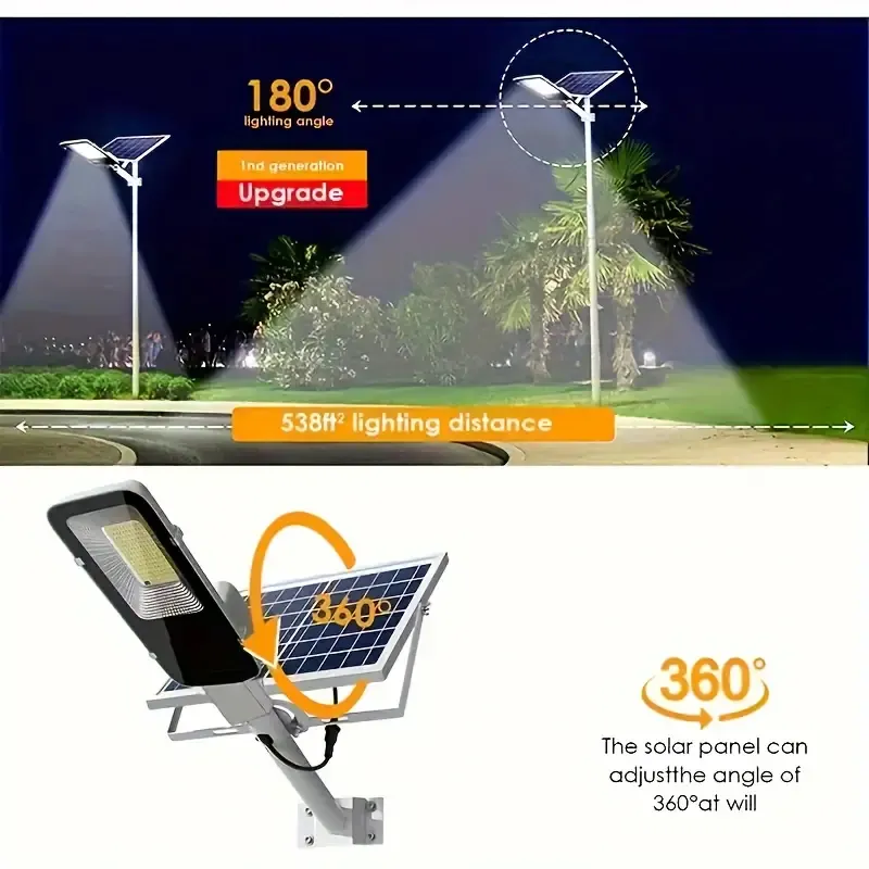 Powerful Outdoor Solar Street Light