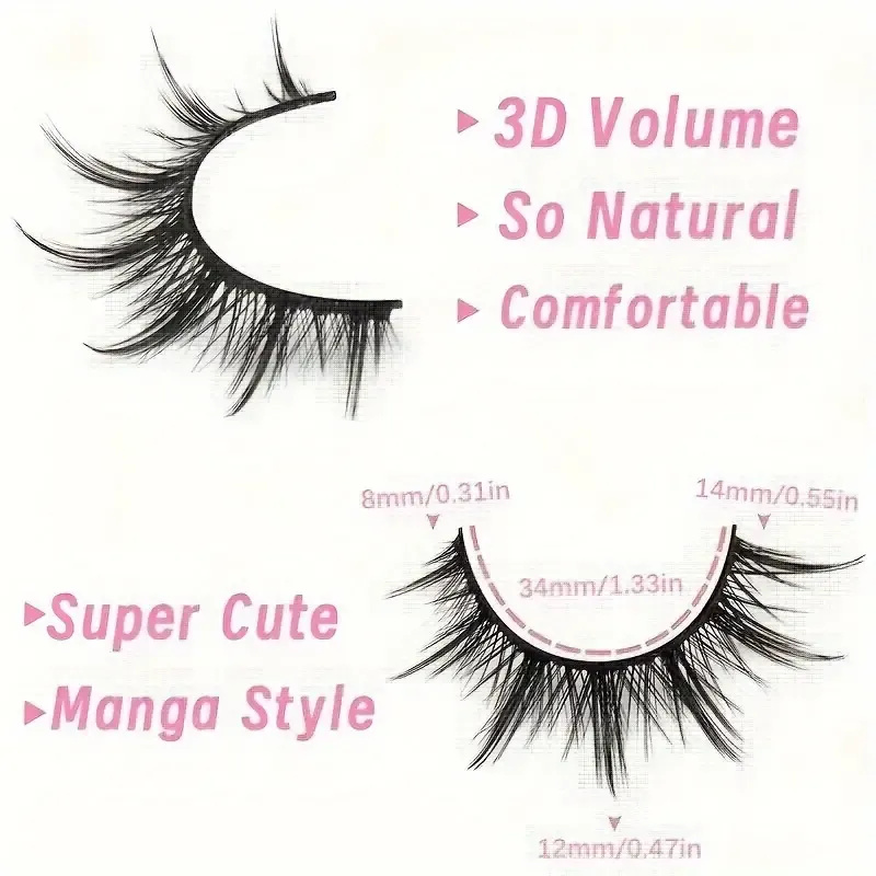Luxurious Manga Doll Eye Lashes