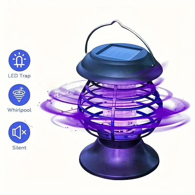 Solar-Powered Mosquito Killer Lamp
