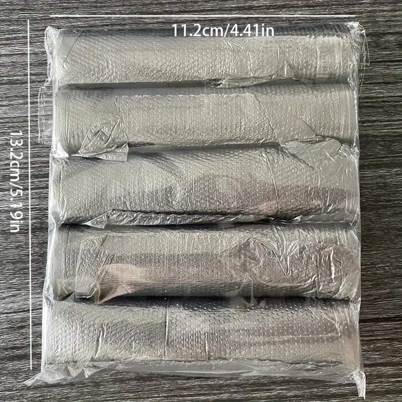 10 Packs of Home-Use Flat-Top Garbage Bags with Pointed Bottoms - New Material, Breakable at the Point, Suitable for Kitchen, Bathroom, and Living Room