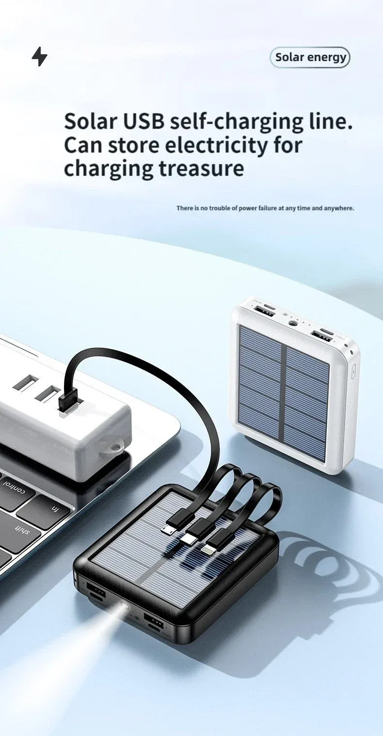 Portable Solar Power Bank🔥