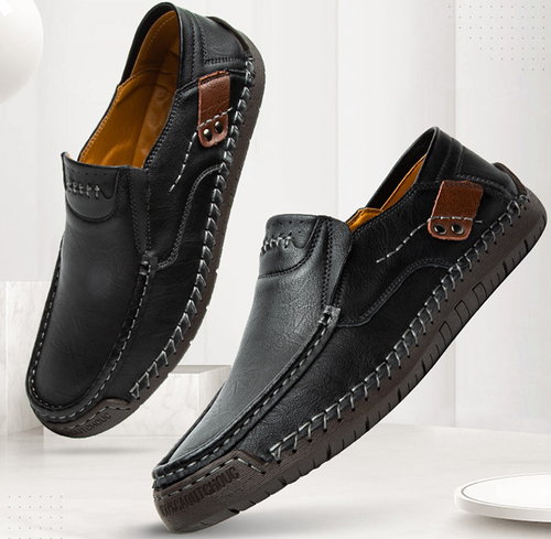 Spring low-top large size cross-border loafer cowhide